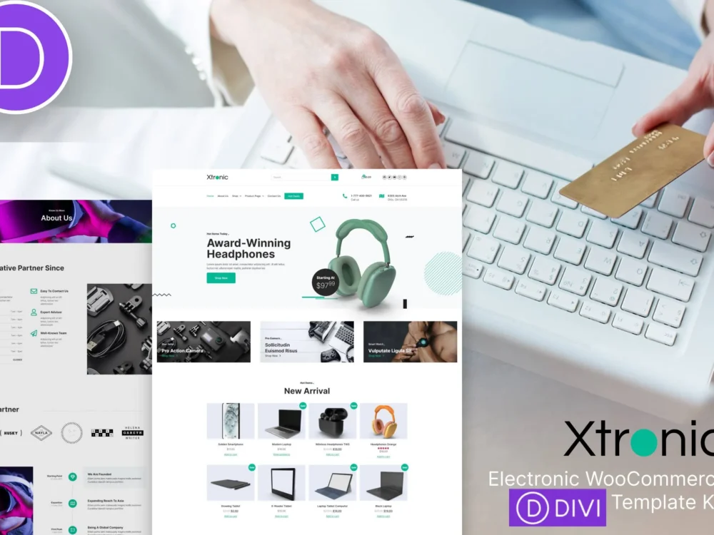 Xtronic Divi Layout