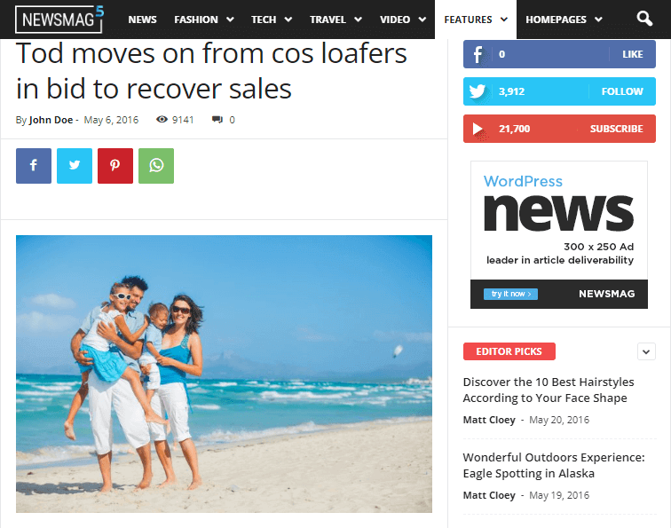 Newsmag smart sidebar