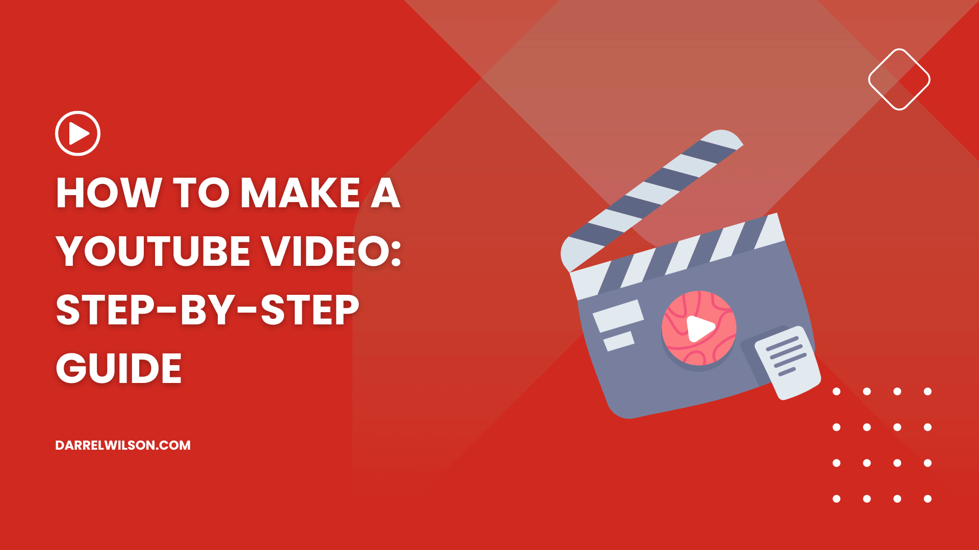 How to Make a YouTube Video: Step-By-Step Guide ([year])