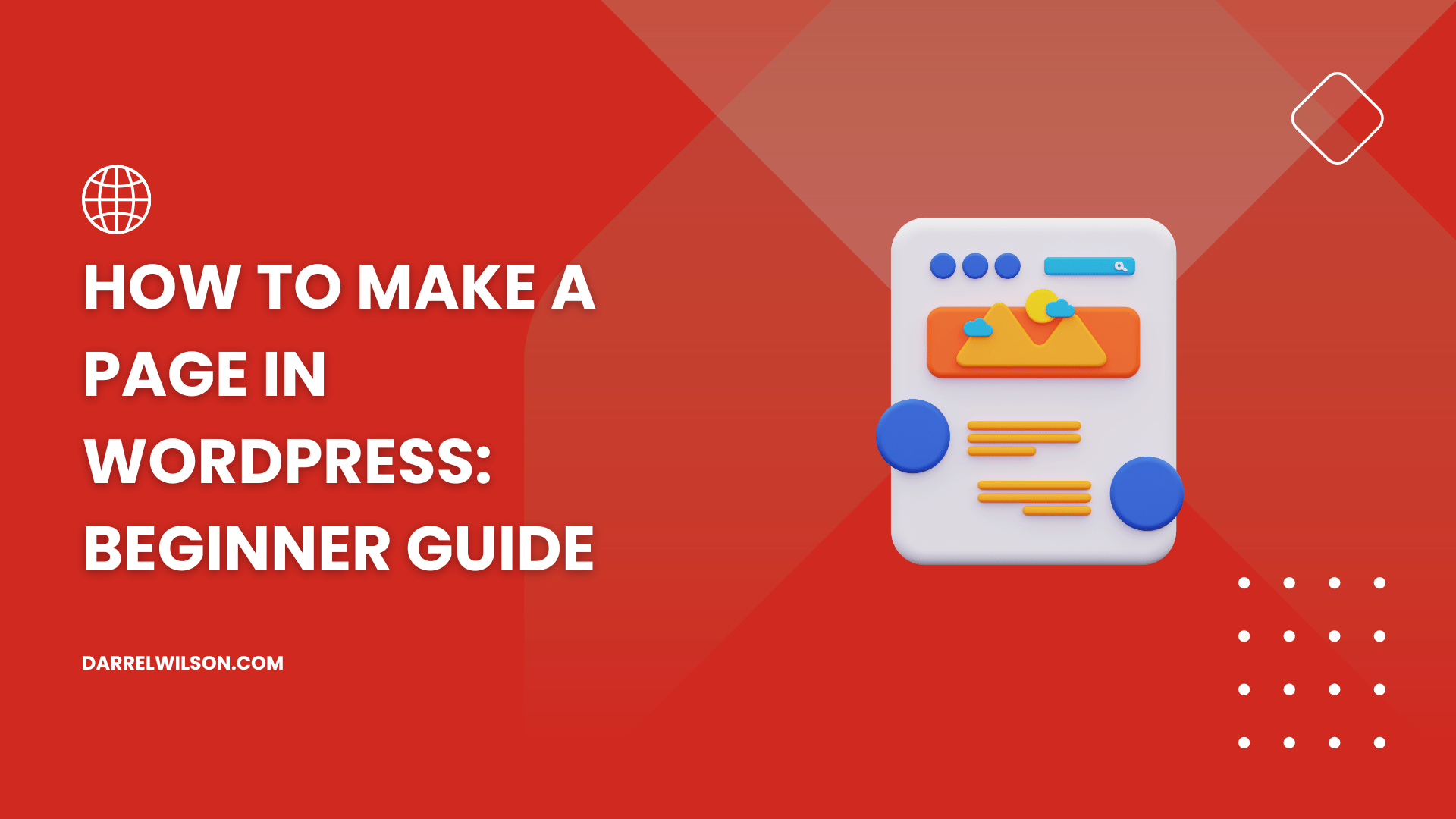 How to Make a Page in WordPress: Beginner Guide ([year])