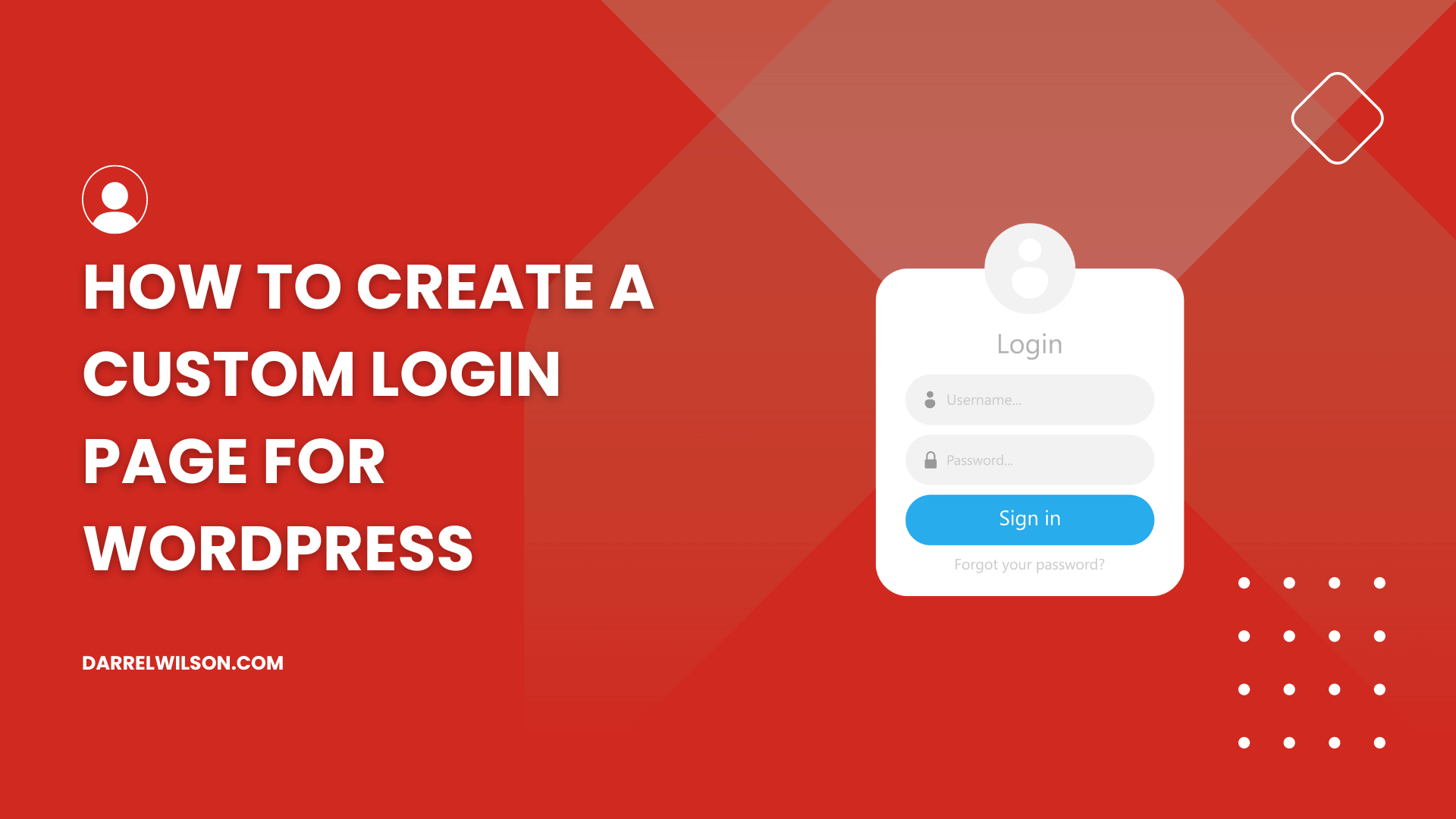 How to Create a Custom Login Page for WordPress ([year] Guide)
